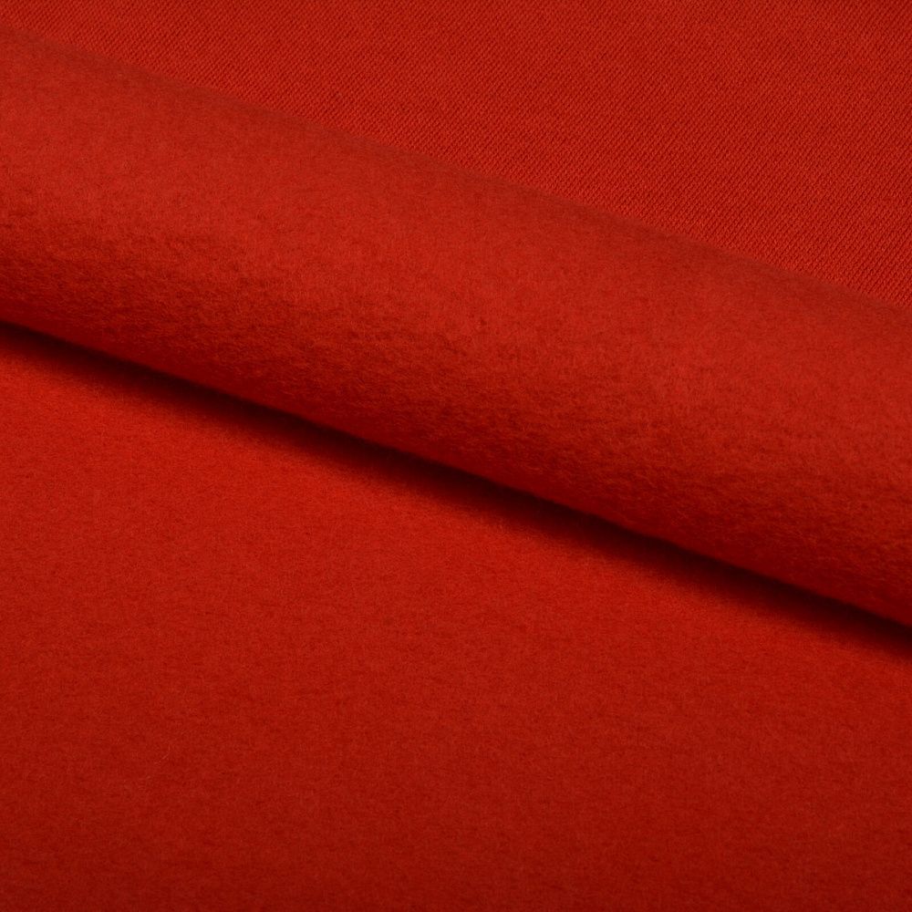 Футер 2-нитка начес 190 г/м², 100-100 см / 6 метров, ФУТ2Х.НАЧ.190.18-1763.6, красный