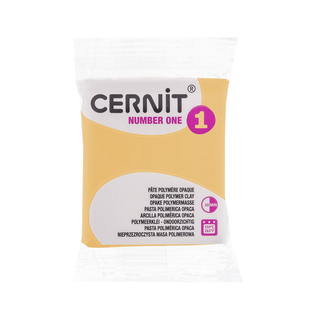 Полимерная глина запекаемая Cernit № 1, 56 г, 739 кекс