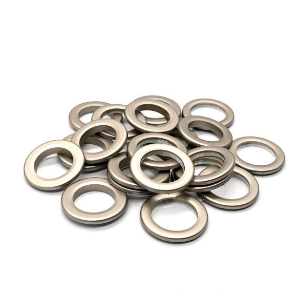 Люверсы шторные ⌀35 мм, с многоуровневым замком, №04 Belladonna, 10 шт