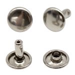 Хольнитены двухсторонние ⌀9 мм, h=9 мм, сталь, New Star №33.5, никель, уп≈2000 шт