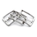 Пряжка ременная металл 30 мм (Silver (серебристый)), 3 шт, 618848-2