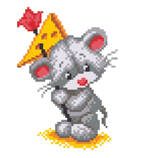 Набор для вышивания нитками Матренин Посад, Малыш 16х20 см