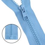 Молния трактор Arta Т6 (6 мм) 1 зам., разъем., 85 см, цв. 039 голубой, уп.5 шт