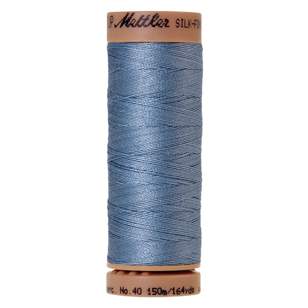 Нитки хлопковые отделочные Mettler Silk-Finish Cotton 40, 150 м, 0818, 5 шт