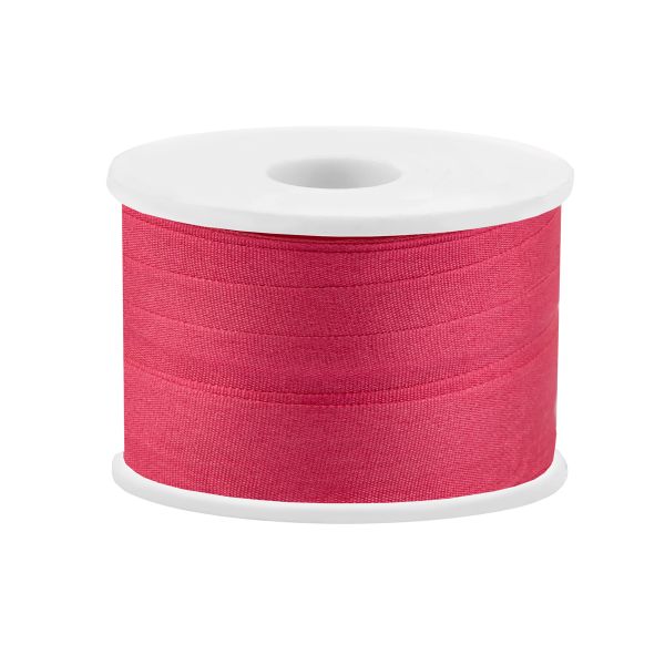 Лента (тесьма) шелковая 13.0 мм / 45.5±0.5 метров, №082 т. розовый, Gamma SR-13