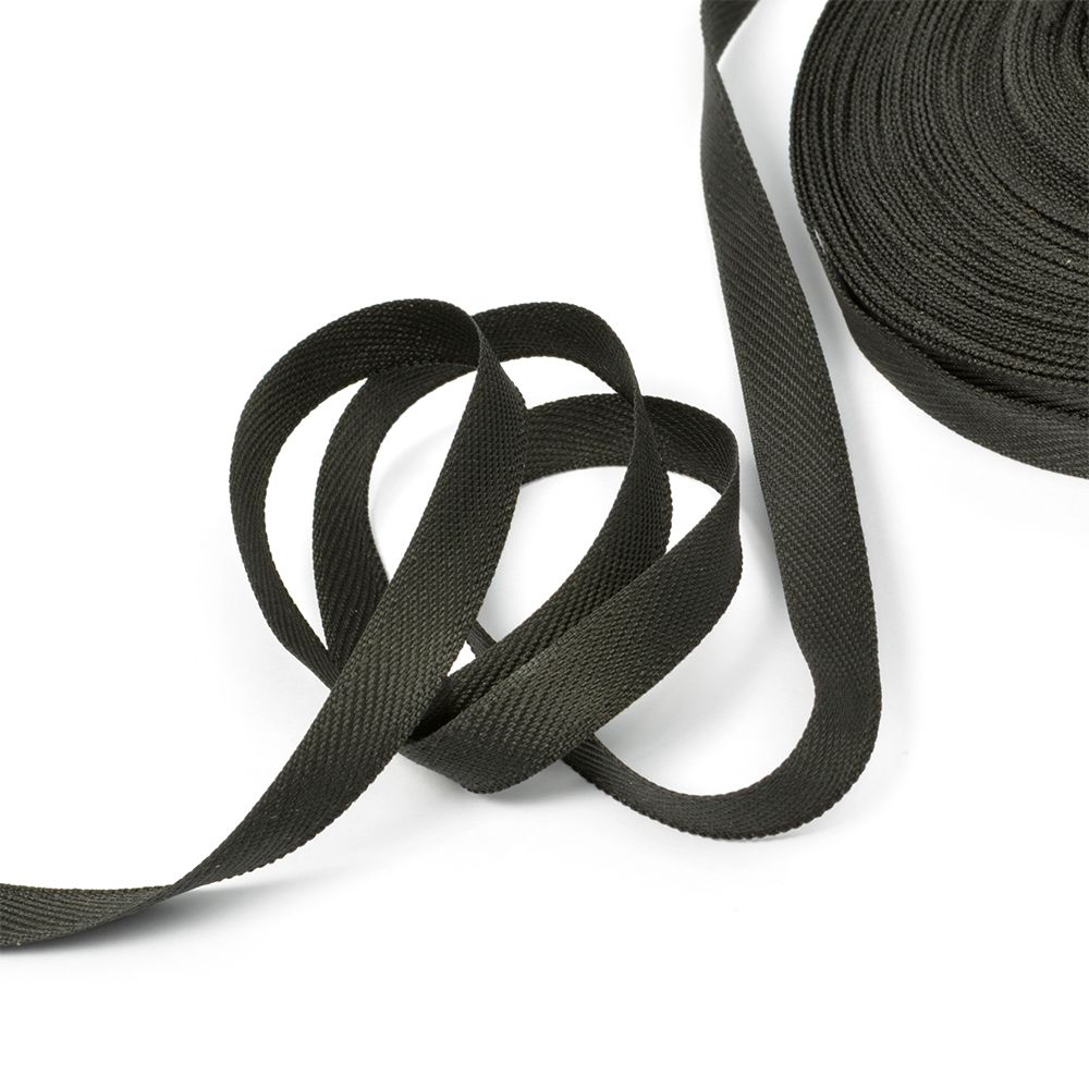 Лента для вешалок 8 мм / 25 метров, 2642, 02 черный