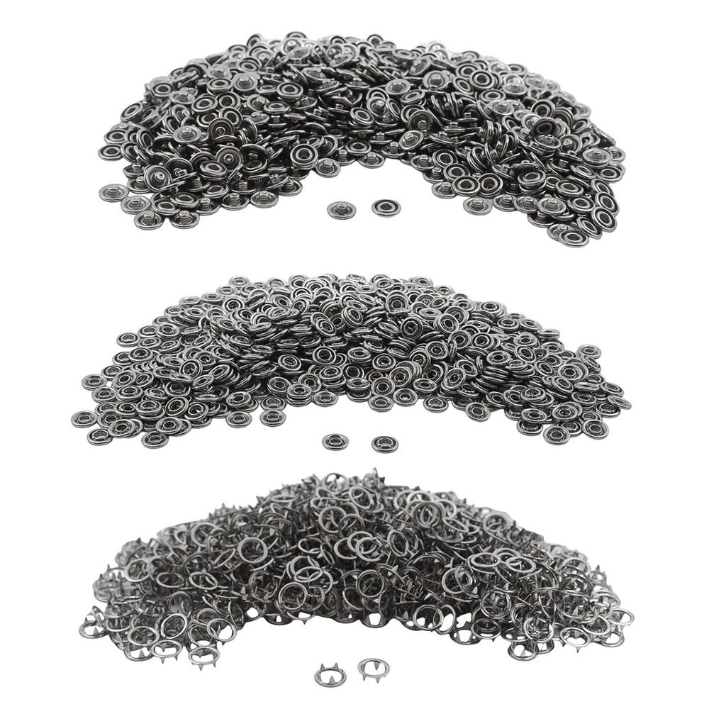 Кнопка рубашечная (джерси) открытая ⌀10.5 мм, ≈1440 шт, цв.металл, никель, NEW STAR