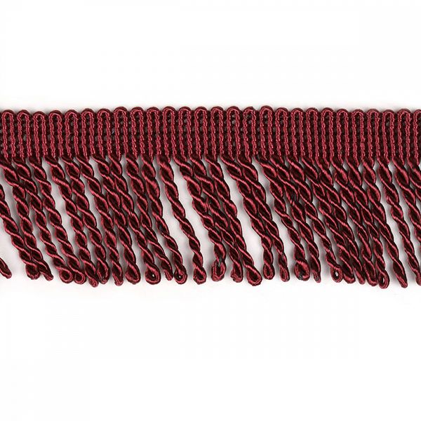 Бахрома отделочная 62.0 мм / 10 метров, цв.бордо