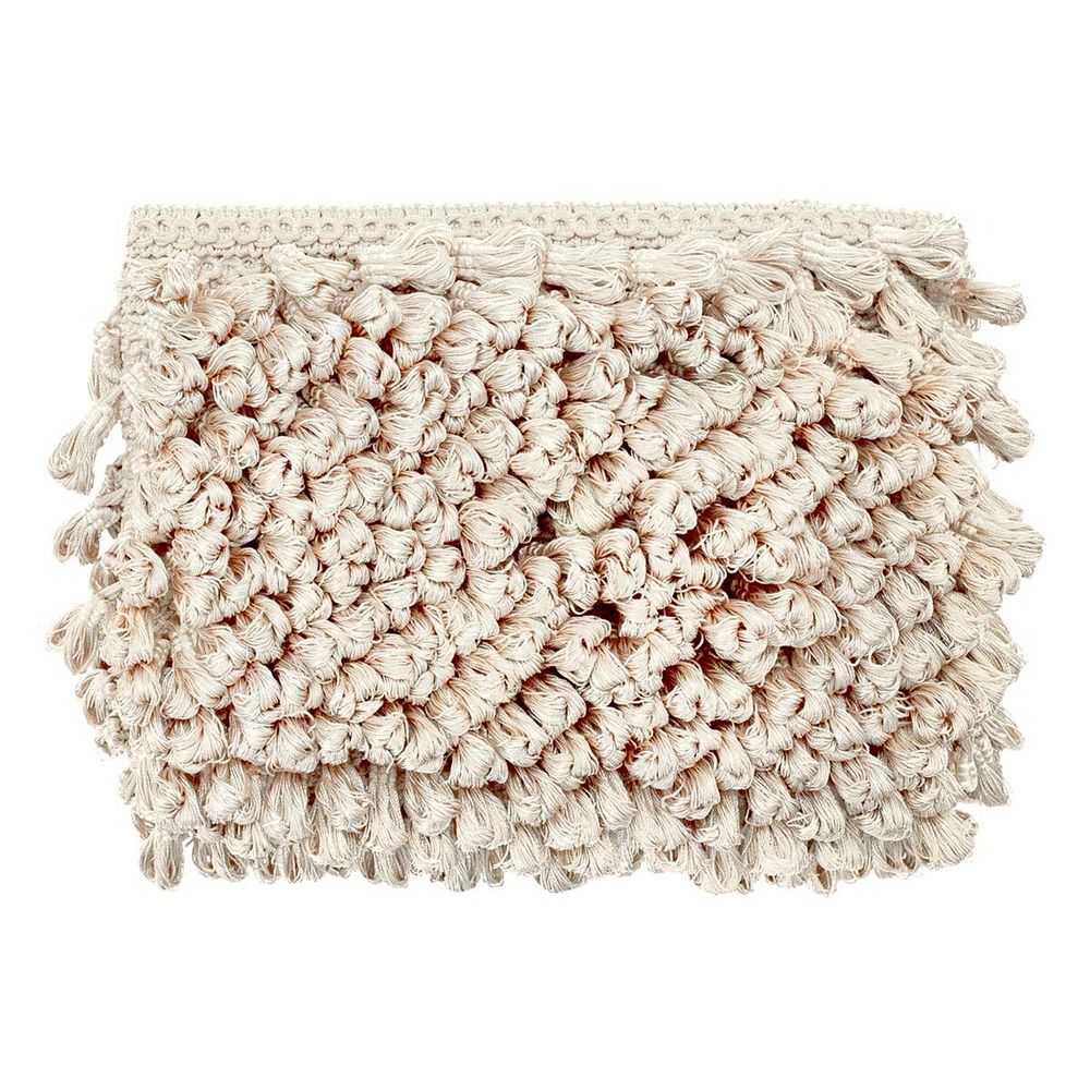 Бахрома отделочная 50.0 мм / 10 метров, с кистями 122 молочный