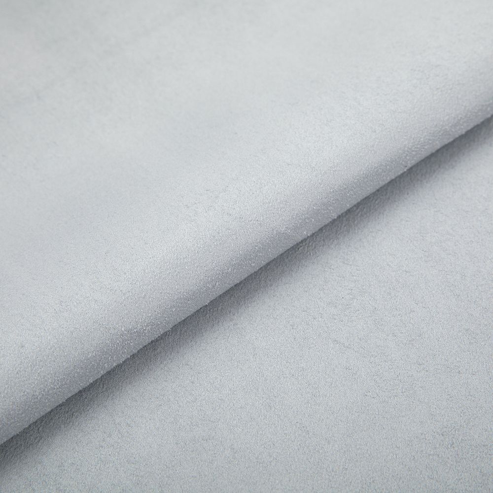 Замша искусственная Woven Suede 175 г/м², 147±2 см / 5 метров, 14-4202 silver (св.серый), Peppy Woven Suede