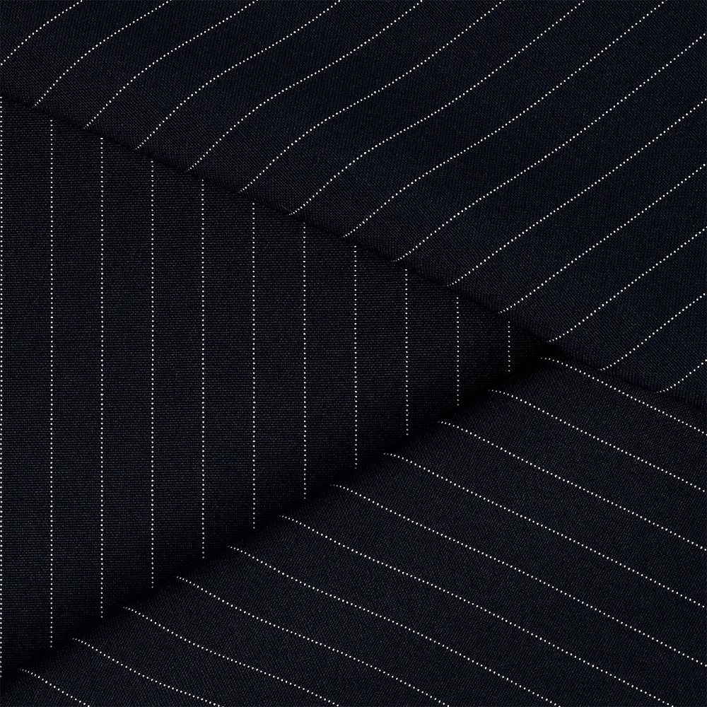 Габардин кач-во Фухуа 180 г/м², 150 см / 25 метров, в полоску, TBY.Gbf.st.24102.1.2, цв.02 т.синий