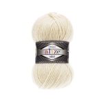 Пряжа Alize (Ализе) Superlana Midi / уп.5 мот. по 100 г, 170м, 599 слоновая кость A