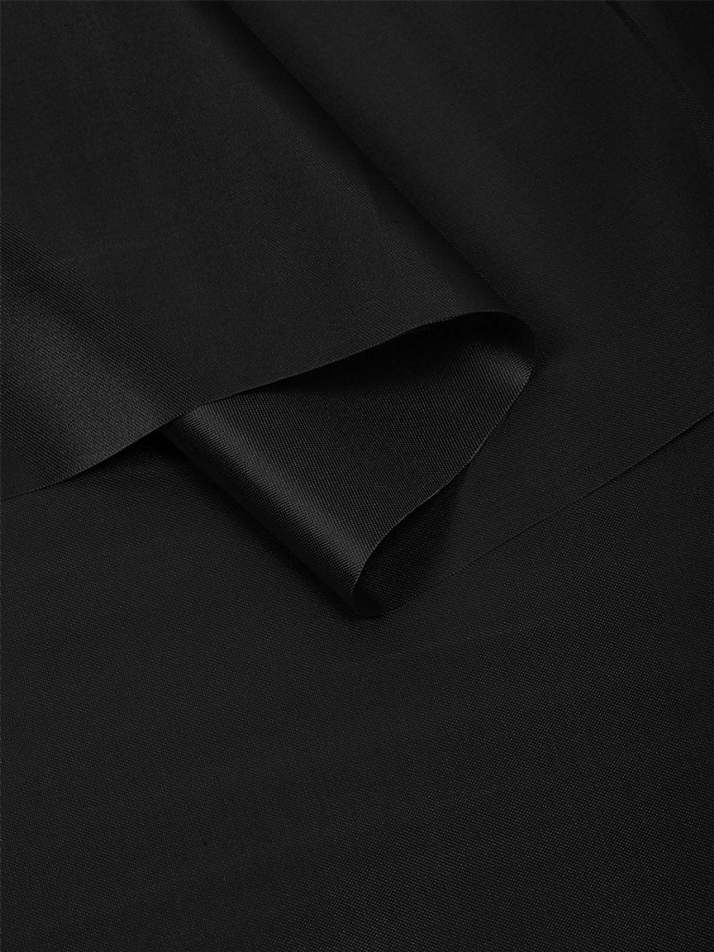 Атлас-сатин 67 г/м², 150 см / 10 метров, AS.18, чёрный