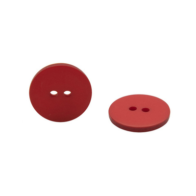 Пуговицы 2 прокола 28L, 18 мм, (Red (красный)) NE63, 72 шт