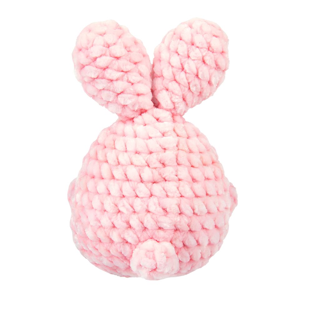 Набор для вязания игрушки Miadolla AMG-MN-0138, Зайка (велюр), 11 см