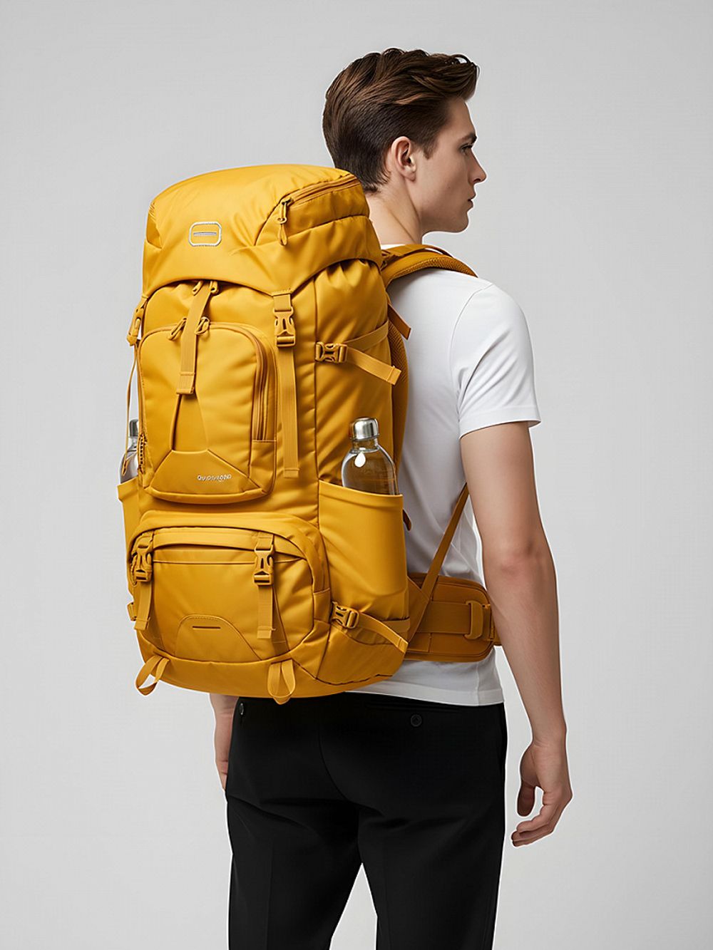 Оксфорд 200D PU1000 78 г/м², 150 см / 10 метров, ОКС.TBY200D.S506.10, S506 желтый