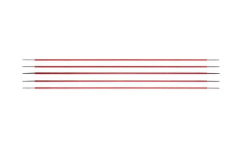 Спицы чулочные Knit Pro Zing ⌀2 мм, 15 см, 47001