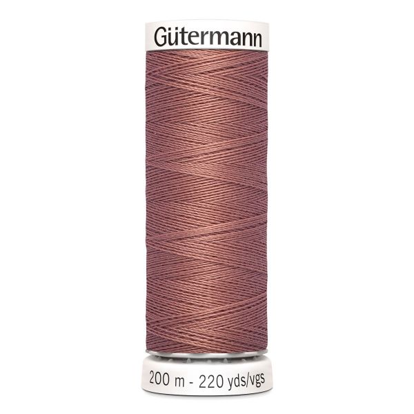 Нитки универсальные Gutermann Sew-all, 200м, 245 золотисто бежево-розовый, 5 катушек