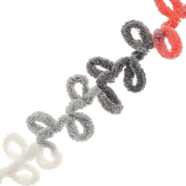 Пряжа Alize (Ализе) Puffy Fine Color / уп.5 мот. по 100 г, 14,5м, 6518 секционный