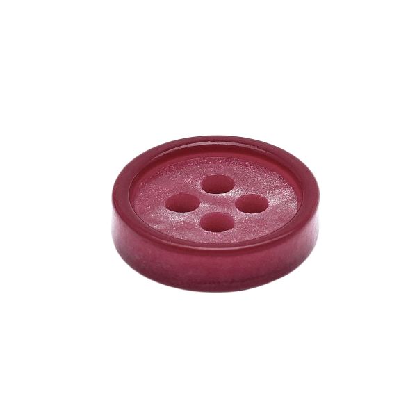 Пуговицы 4 прокола 18L (11мм), пластик (col.10 бордовый), CB_M-57, 72 шт