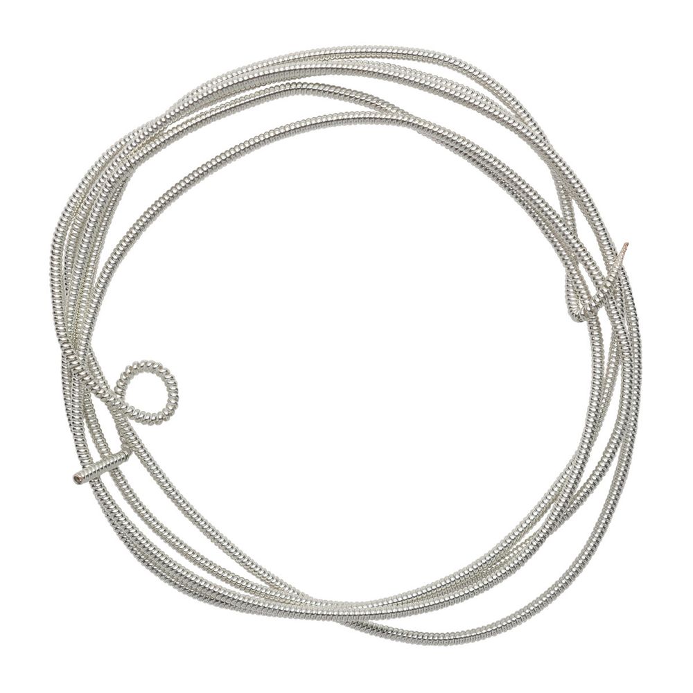 Канитель жесткая Серебро 1,2 мм, 5±0,1г