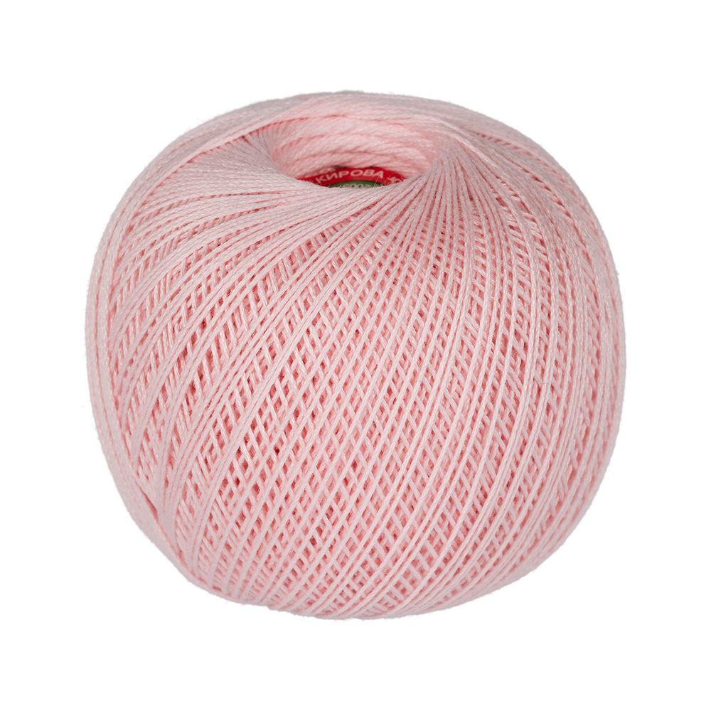 Пряжа ПНК им.Кирова Роза / уп.6 мот. по 50 г, 330м, №1002 (023) св.розовый