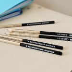 Карандаш чернографитный трехгранный заточенный ТМ (HB) 12 шт, 04 черный, ВКФ 12Д-3000