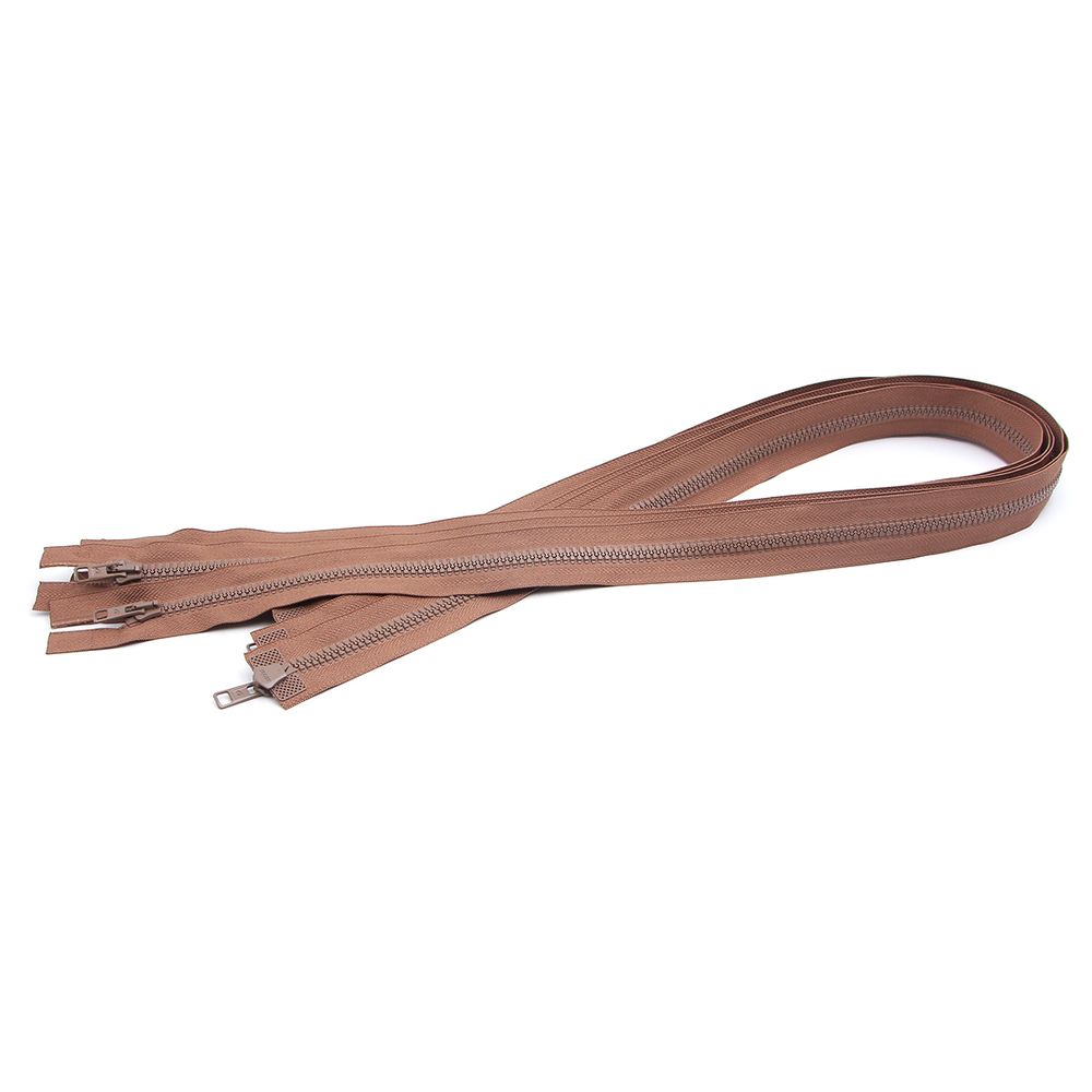 Молния трактор Arta Т6 (6 мм) 2 зам., разъем., 100 см, цв. 072 бежевый, уп.5 шт