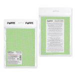 Ткань для пэчворка Peppy Бабушкин сундучок, отрез 50х55 см, 140 г/м², БС-48 клетка зеленый, Peppy