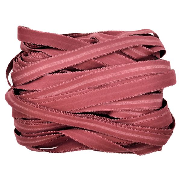 Резинка бельевая (бретелечная) матовая 18.0 мм / 25 метров, пурпурный