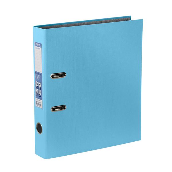 Регистратор PVC 50 мм, 50 шт, Classic A4 арочный механ. (разб.), голубой 2518094, Expert Complete