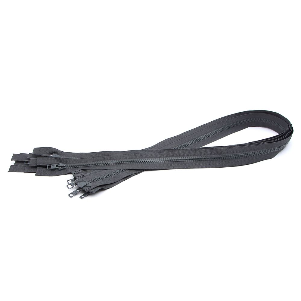 Молния трактор Arta Т6 (6 мм) 2 зам., разъем., 100 см, цв. 123 графит, уп.5 шт