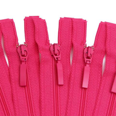 Молния спираль (витая) Arta Т5 (5 мм) 1 зам., разъем., 40 см, цв. 383 малина, уп.5 шт