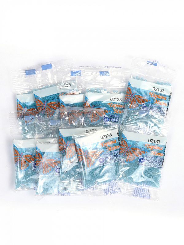 Бисер Preciosa 10/0 (2.3 мм), 50 г (10х5 г), цв. 02133