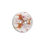 Пуговицы дерево декоративные Сердечки 18мм (цвет 14), 100 шт