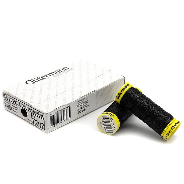 Нитки льняные Gutermann Linen, 50м, 7202, 5 катушек