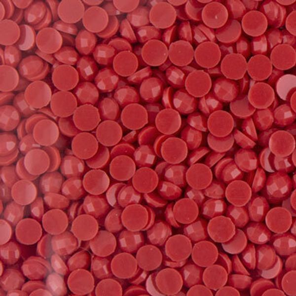 Стразы неклеевые акрил 2.5 мм, 100 г (10х10 г), /РП/, №0063 св.красный, Zlatka OZM