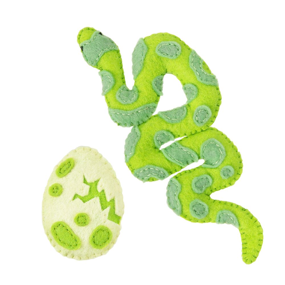 Набор для шитья игрушки Miadolla, Яркая змейка, TF-0435