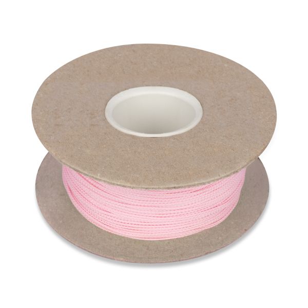 Шнур для мокасин ⌀1.0 мм, 200 м, 318107 / св.розовый, Gamma 1с16