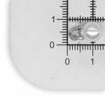 Пуговицы на ножке 8мм (white (белый)), GE18, 36 шт