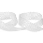 Стропа (ременная лента) 25 мм / 50 метров, [17.4 г/пог.м], 100% п/а, белый, Gamma 6с617