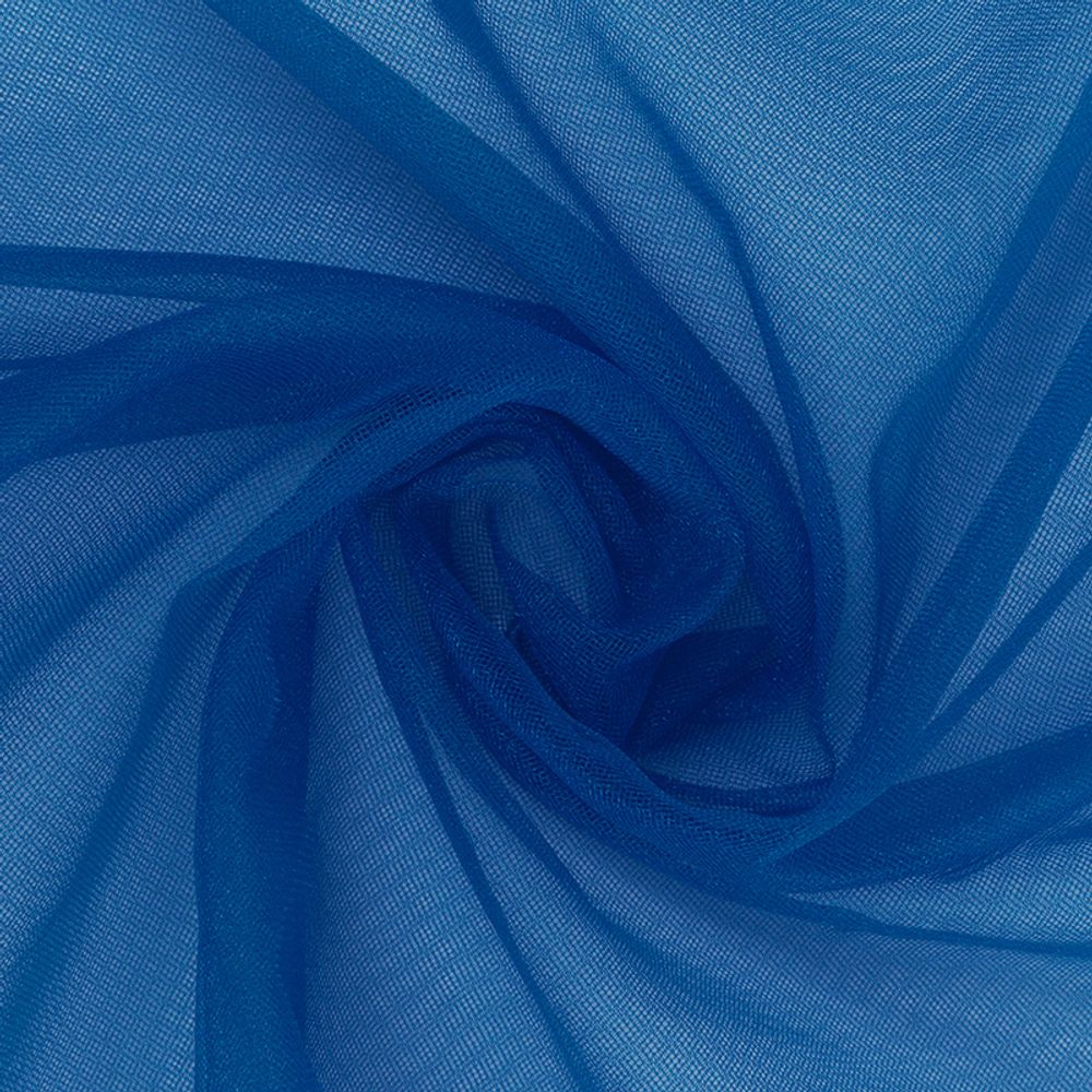 Фатин кристалл 18±2 г/м², 150х150 см, 20 синий, Gamma FTN-BRN