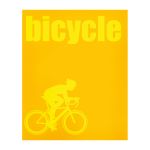 Тетрадь Спорт A5 48 л. на скобе 60 г/м², 10 шт, клетка, SVT 481521 04 велоспорт желтый, Светоч