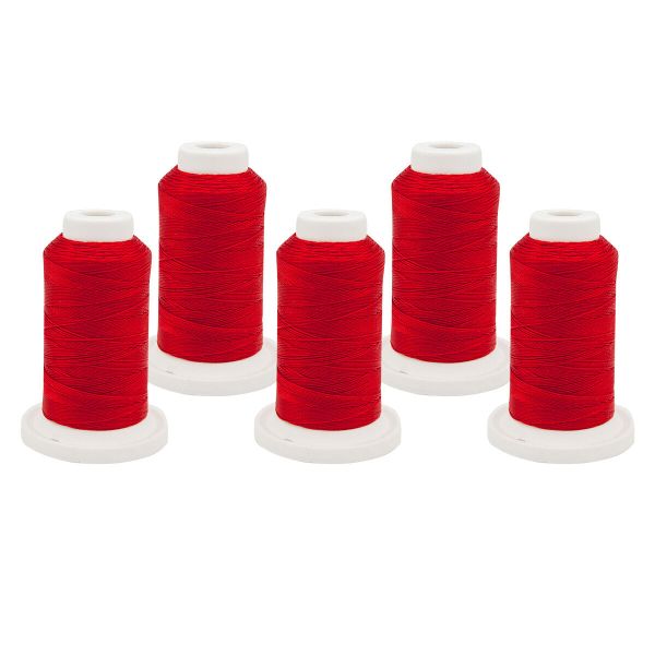 Нитки филаментные 420D/3, 137 м, Астра, 1030 красный