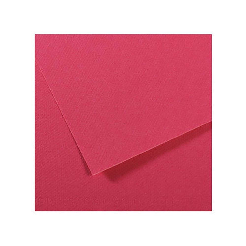 Бумага для пастели 160 г/м², 75х110 см, 25 листов, №114 малиновый, Canson Mi-Teintes C200321537