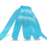 Лента атласная 1-сторонняя 12.0 мм / 22.86±1 метров, 136 ярко-голубой, Globus