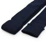 Манжеты трикотажные рукава 7.0 см / 3 метра, полушерсть тонкие 14кл. 1х1, 078 синий