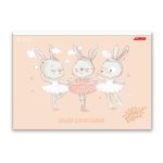 Альбом для рисования 100 г/м², A4 29х20.5 см, 12 л. на скобе, 10 шт, Хвостики 000647, Светоч 12АЛСК4_1_3_9