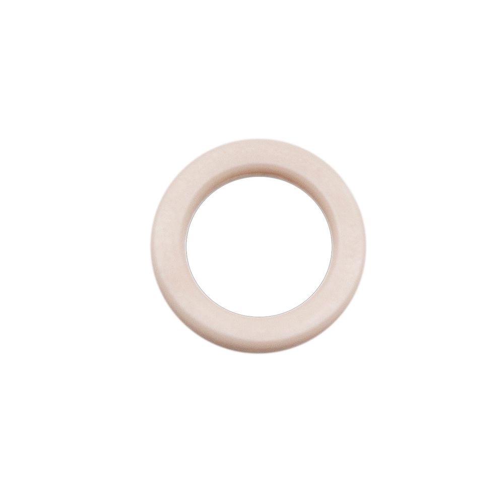 Кольцо для бюстгальтера пластик ⌀06 мм, 50 шт, 168 серебристый пион, SF-0A-2, Arta