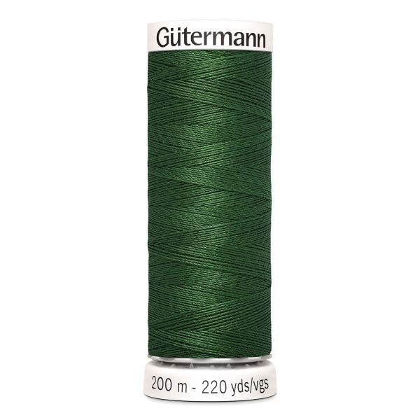 Нитки универсальные Gutermann Sew-all, 200м, 639 травяной, 5 катушек